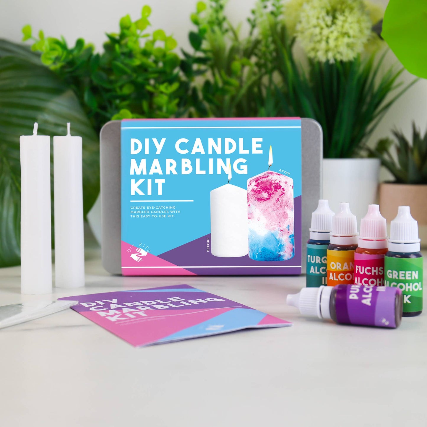 Candle Marbling DIY Kit