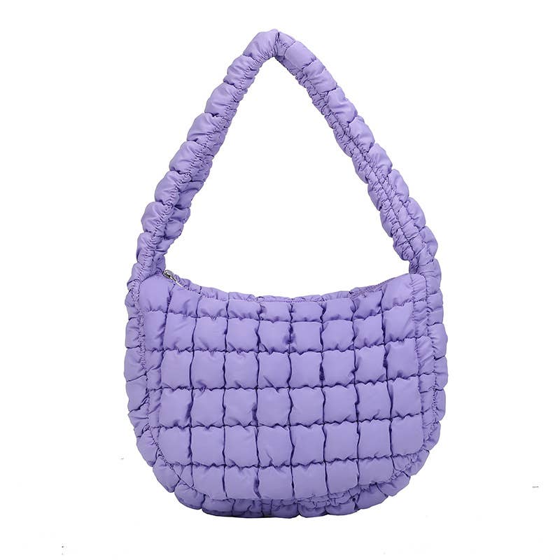 Puff pleated bubble bag