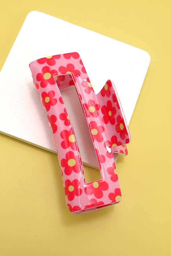 PREMIUM DAISY HAIR CLAW CLIPS