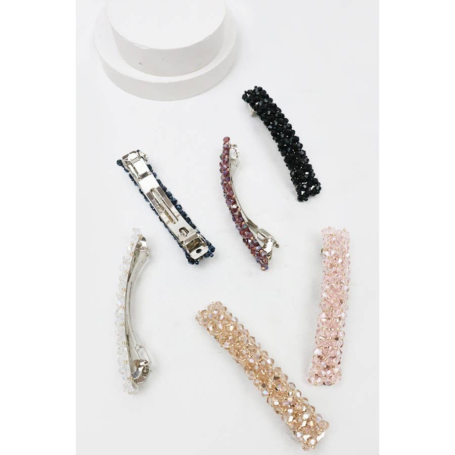 Sparkly Glitter Rhinestones Fashion Hair Barretes