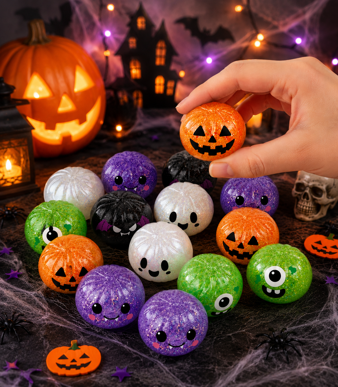 Halloween Mini Squishy Dumplings