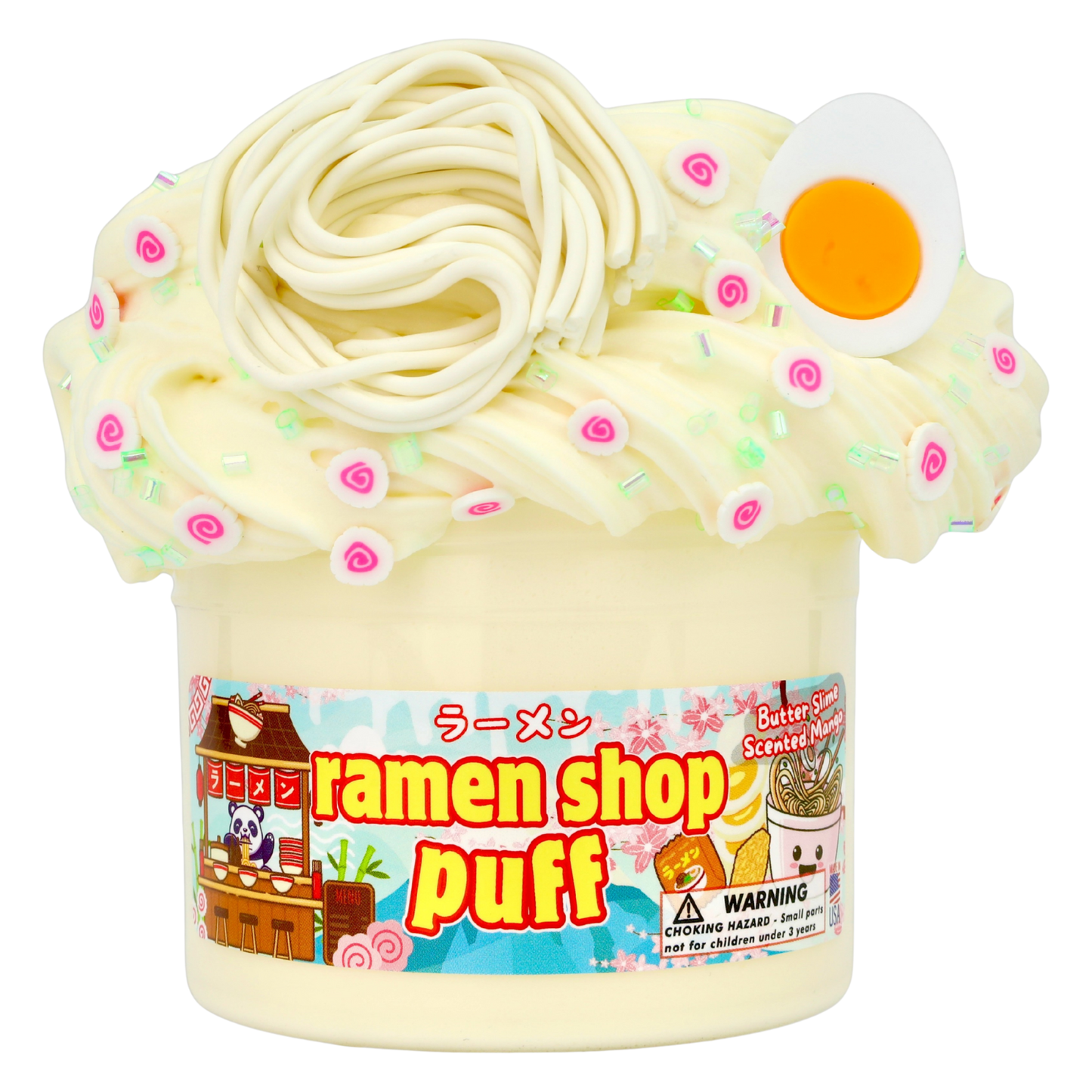 Ramen Shop Puff Butter Slime