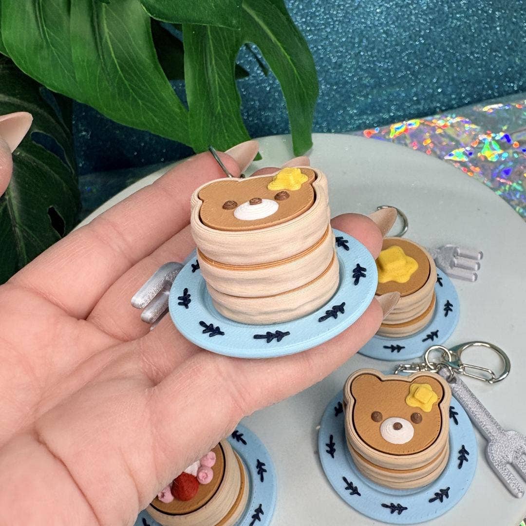 Pancake Stack Fidget Clicker