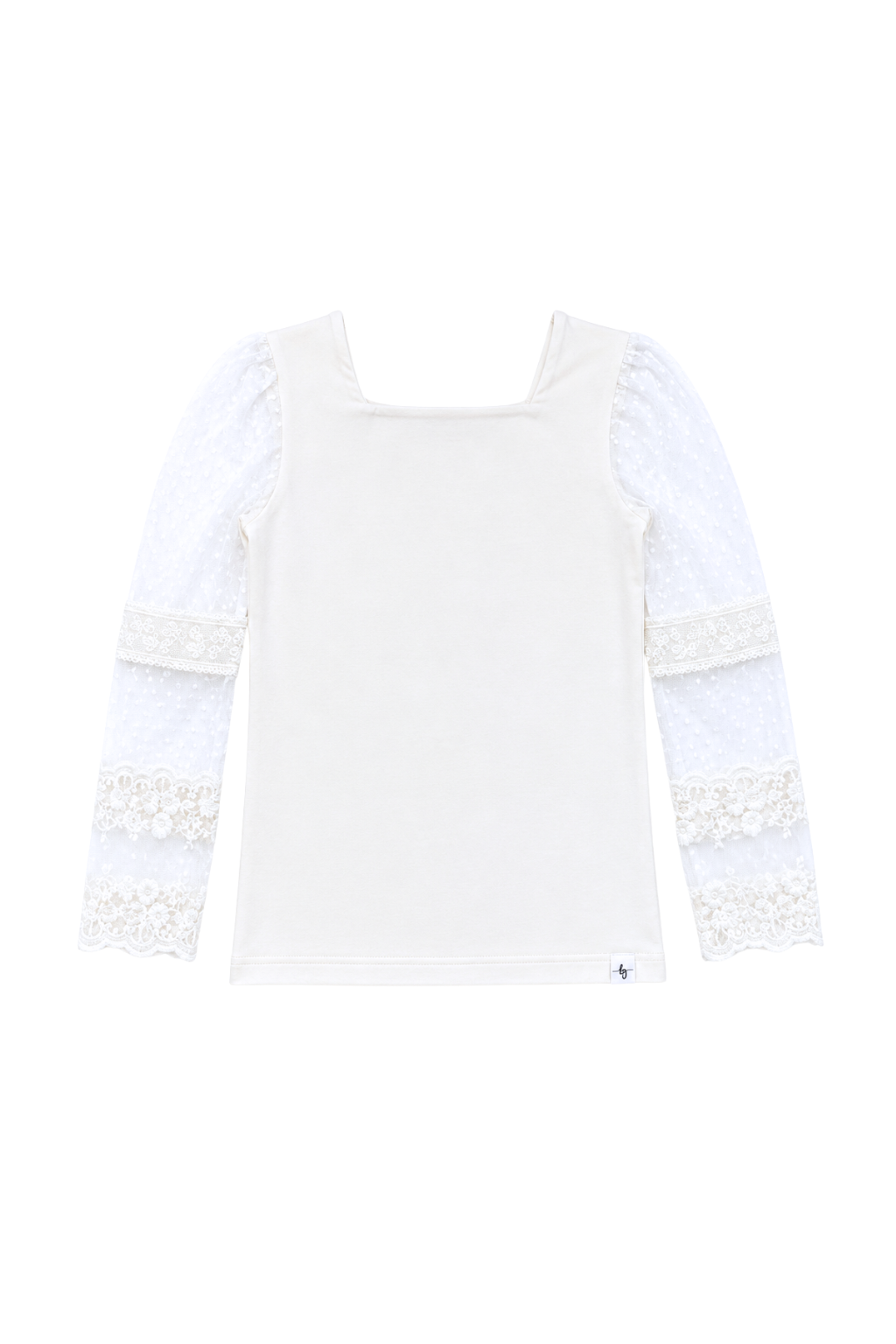 White Lace Layering Shirt