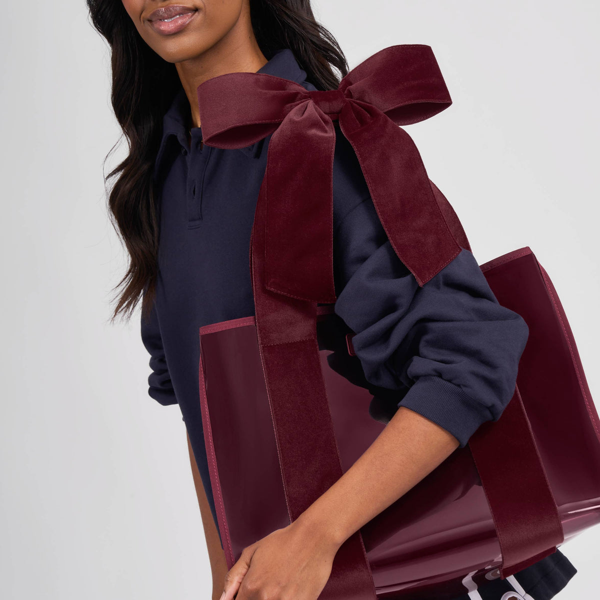 Limited Edition Holiday Velvet Tote Bag