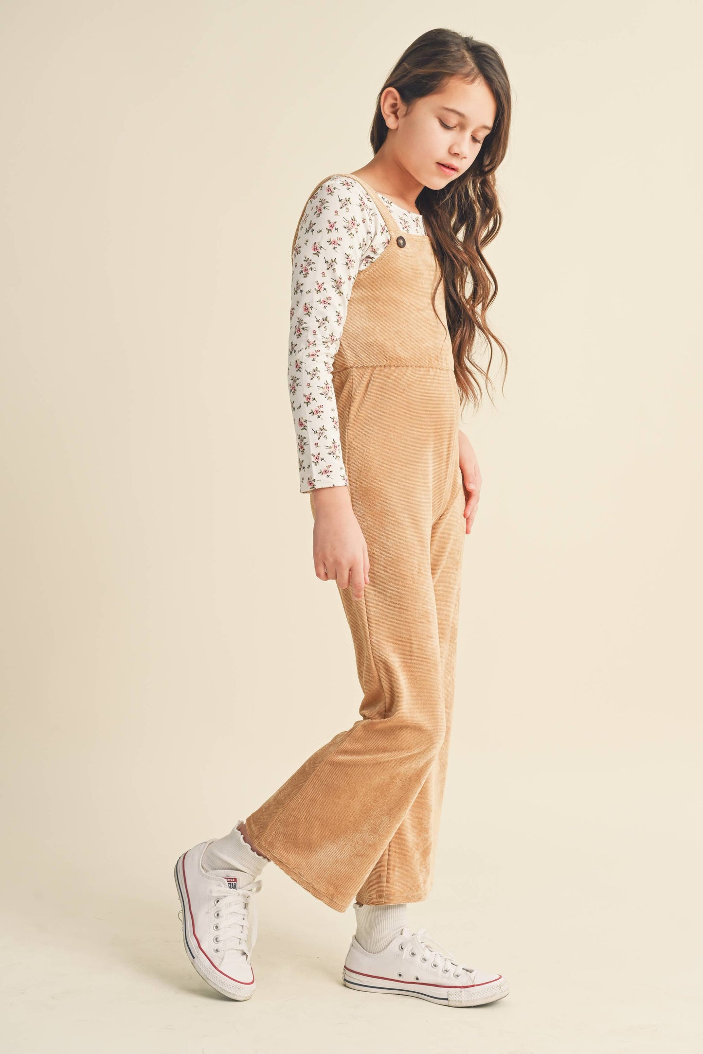 L/S MINI FLARE JUMPSUIT