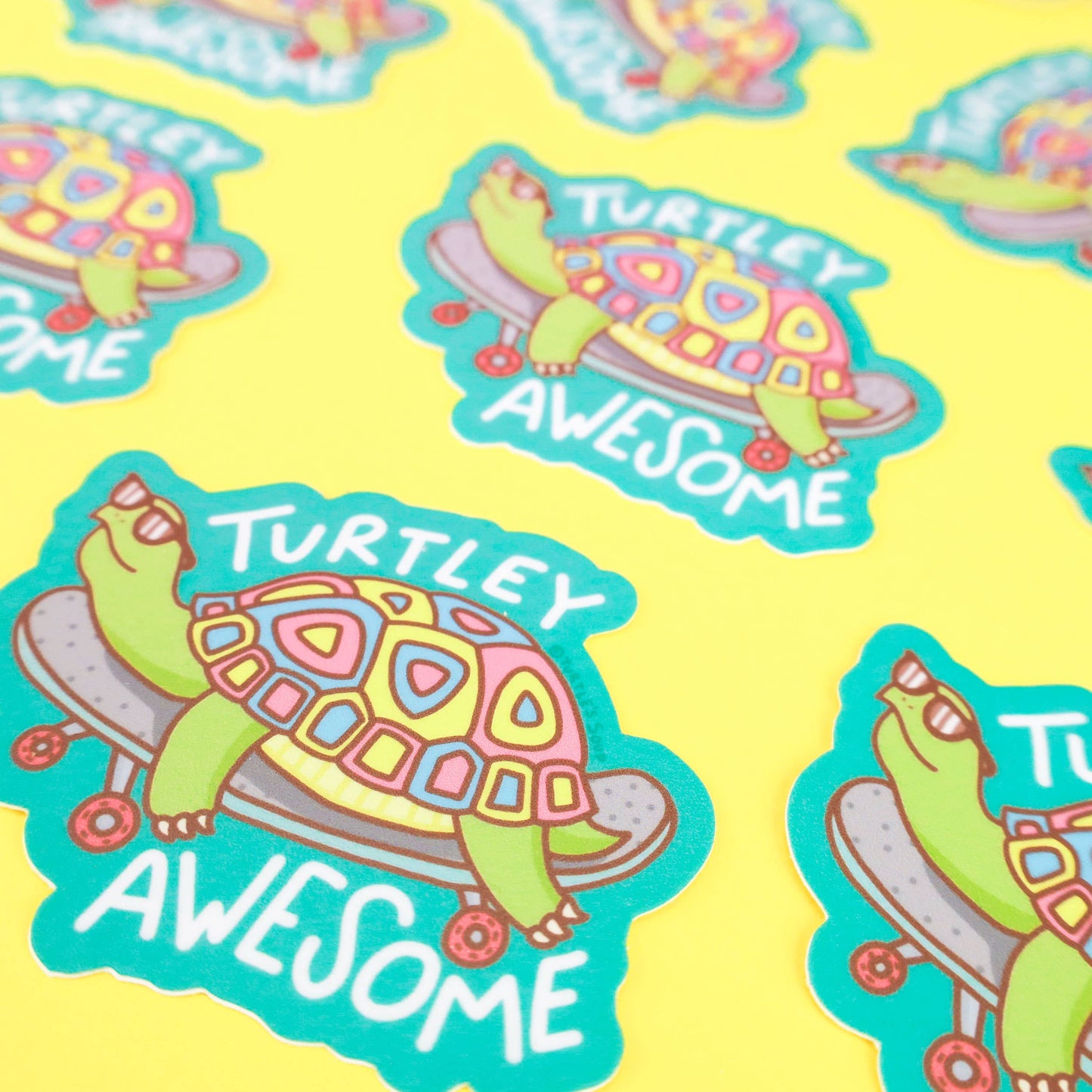 Turtley Awesome Vinyl Sticker