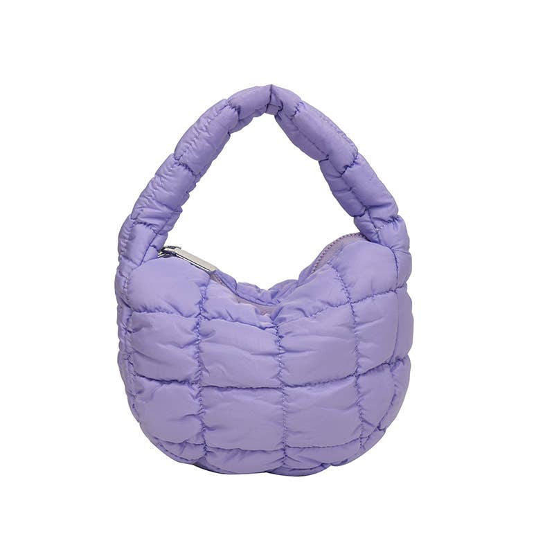 Sm Puff pleated bubble bag