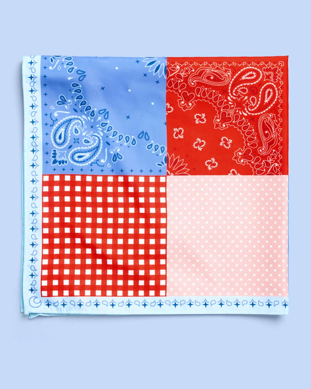 America Patchwork Headscarf