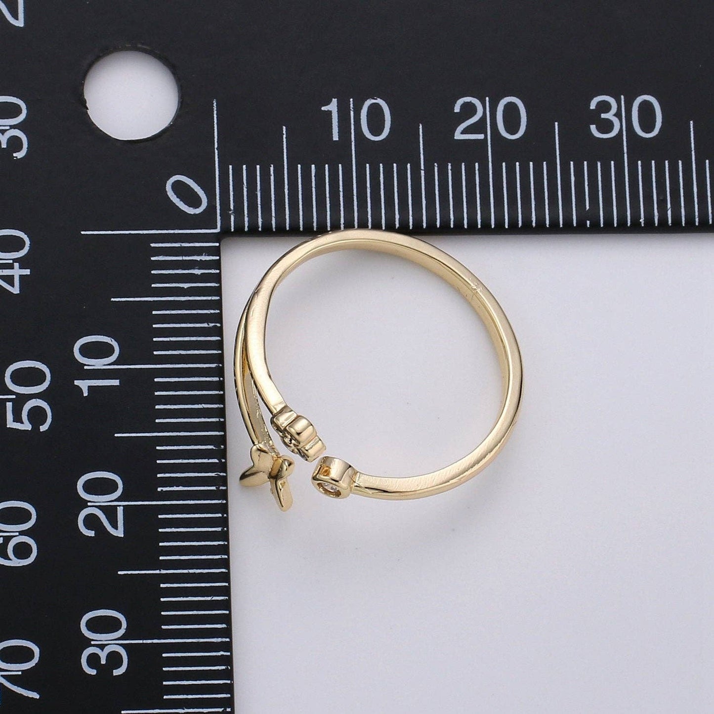 Gold Butterfly Ring