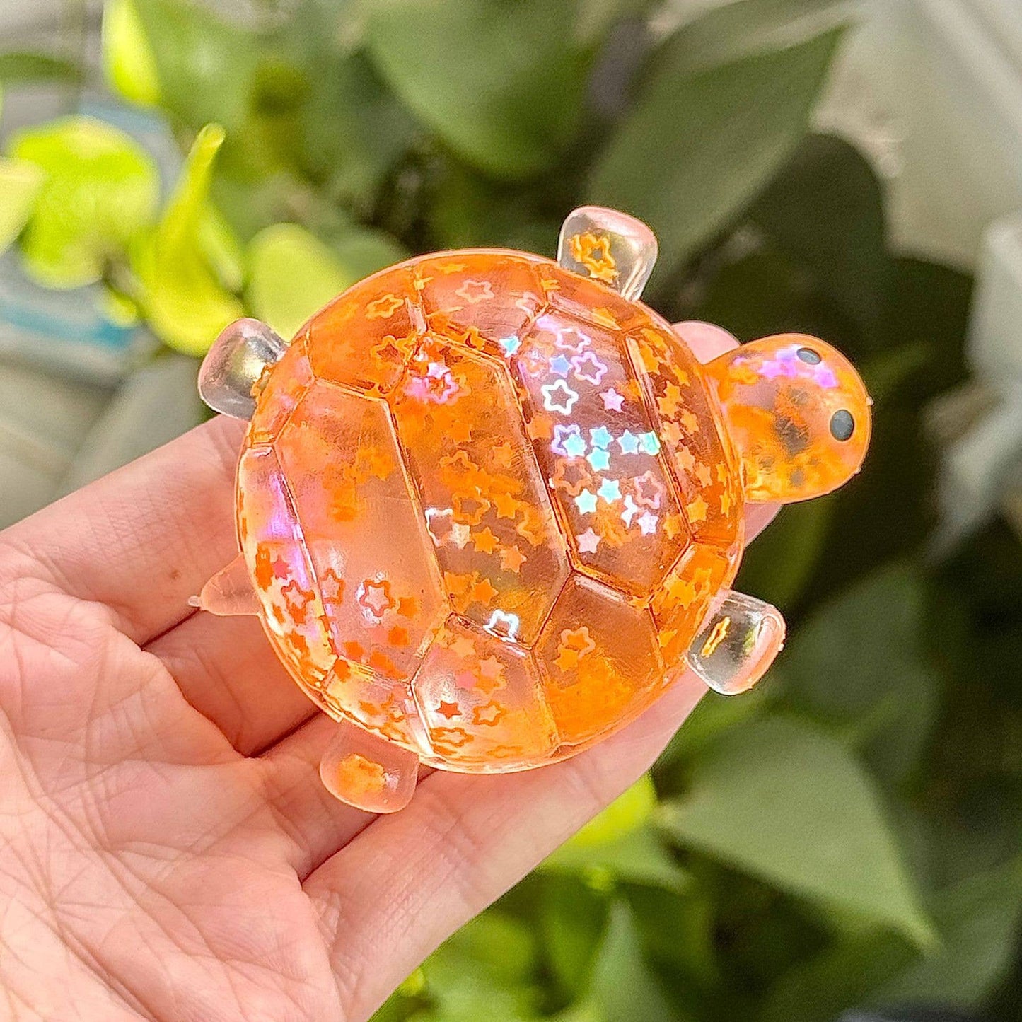 Glitter cute sea turtle squishy