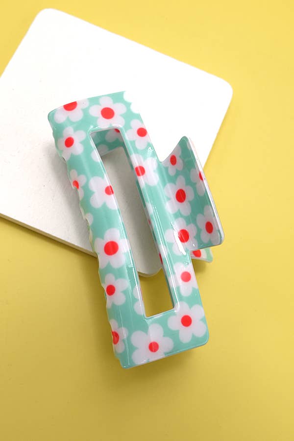 PREMIUM DAISY HAIR CLAW CLIPS