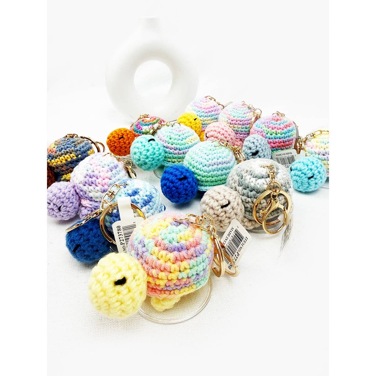 Crochet Sea Turtle Keychain