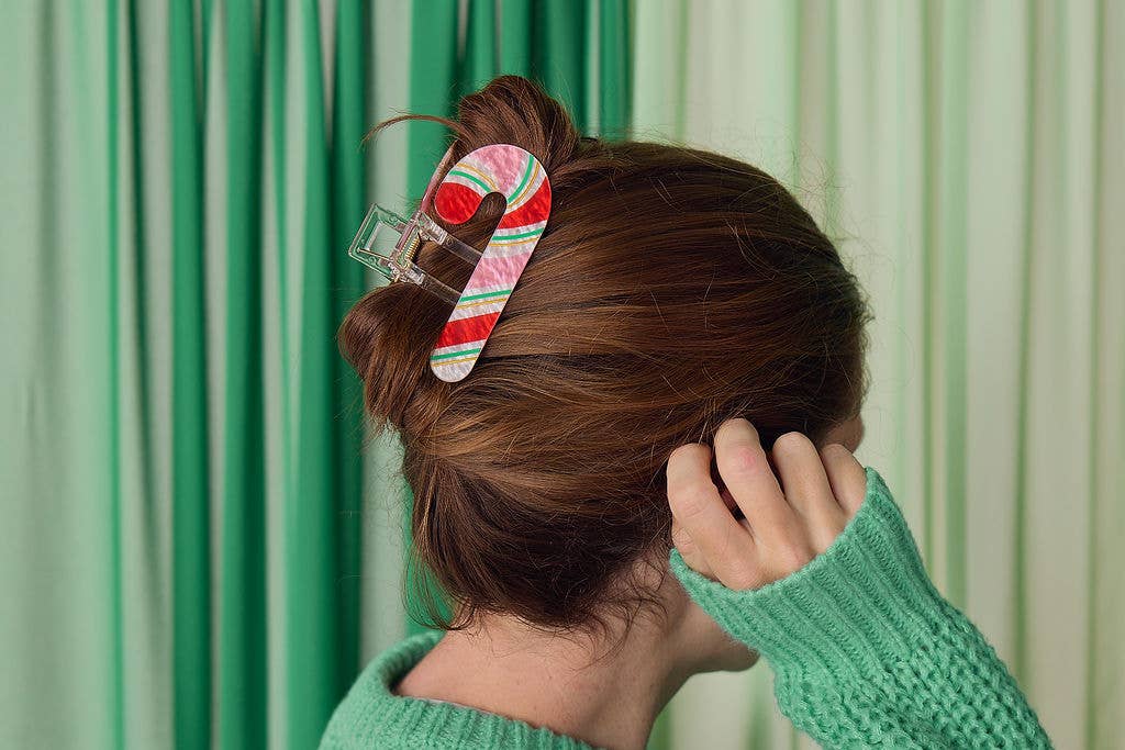 HOLIDAY TWIST HAIR CLAW CLIP