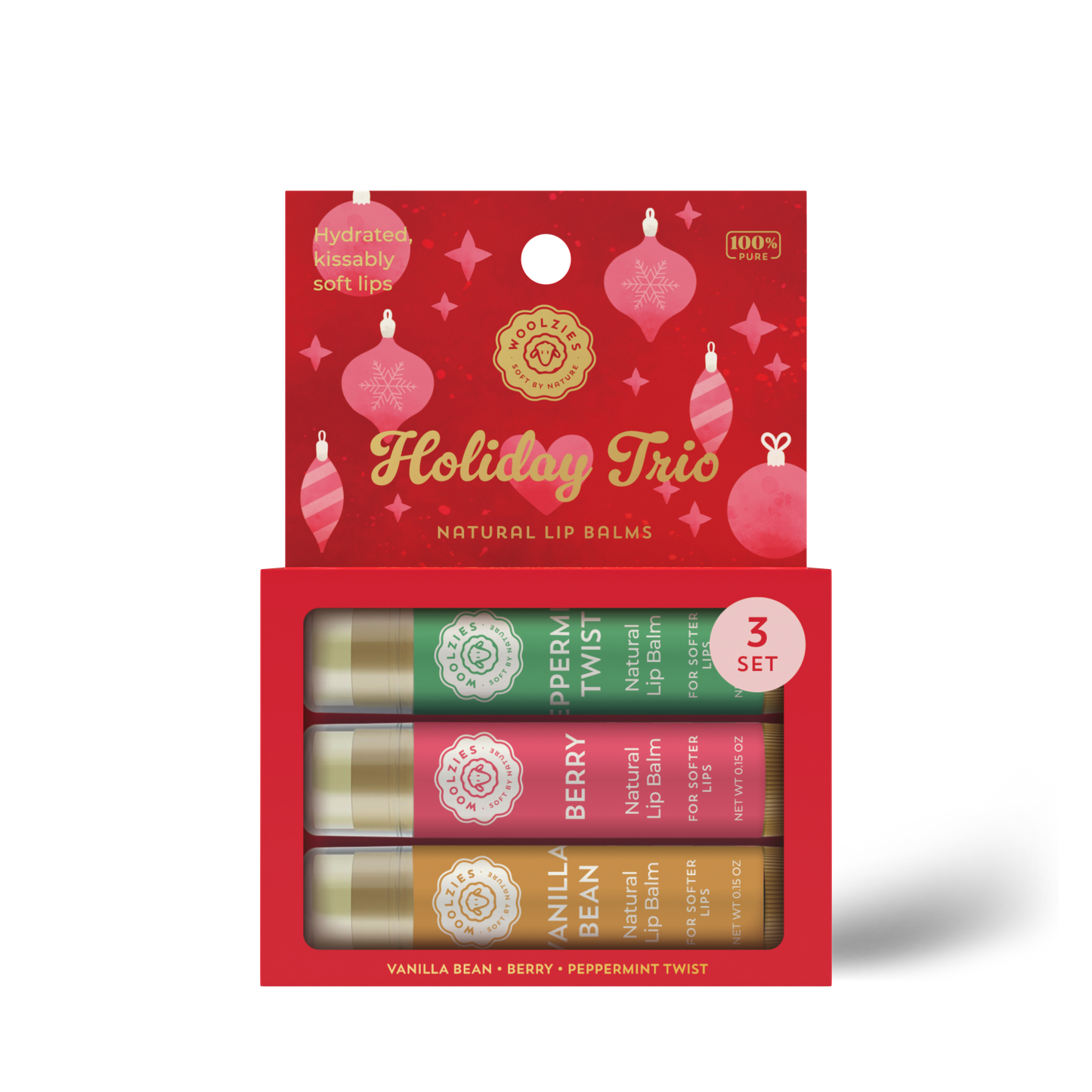 Holiday Trio Lip Balm Set