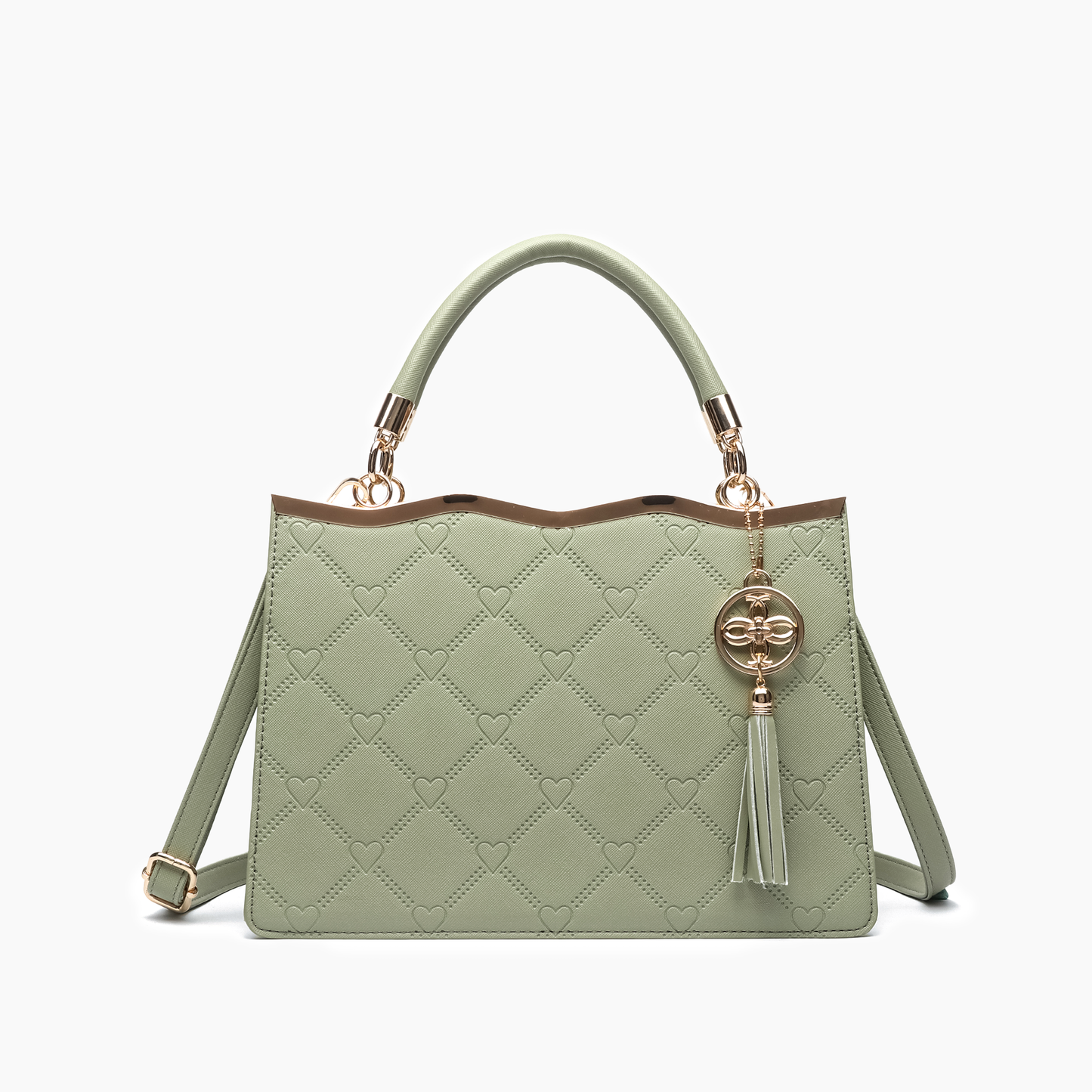 Magnolia Holiday Mini Tote Top Handle Handbag for Parties