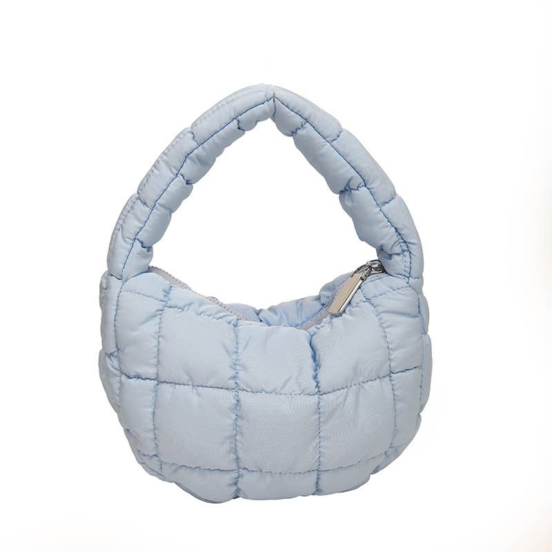 Sm Puff pleated bubble bag