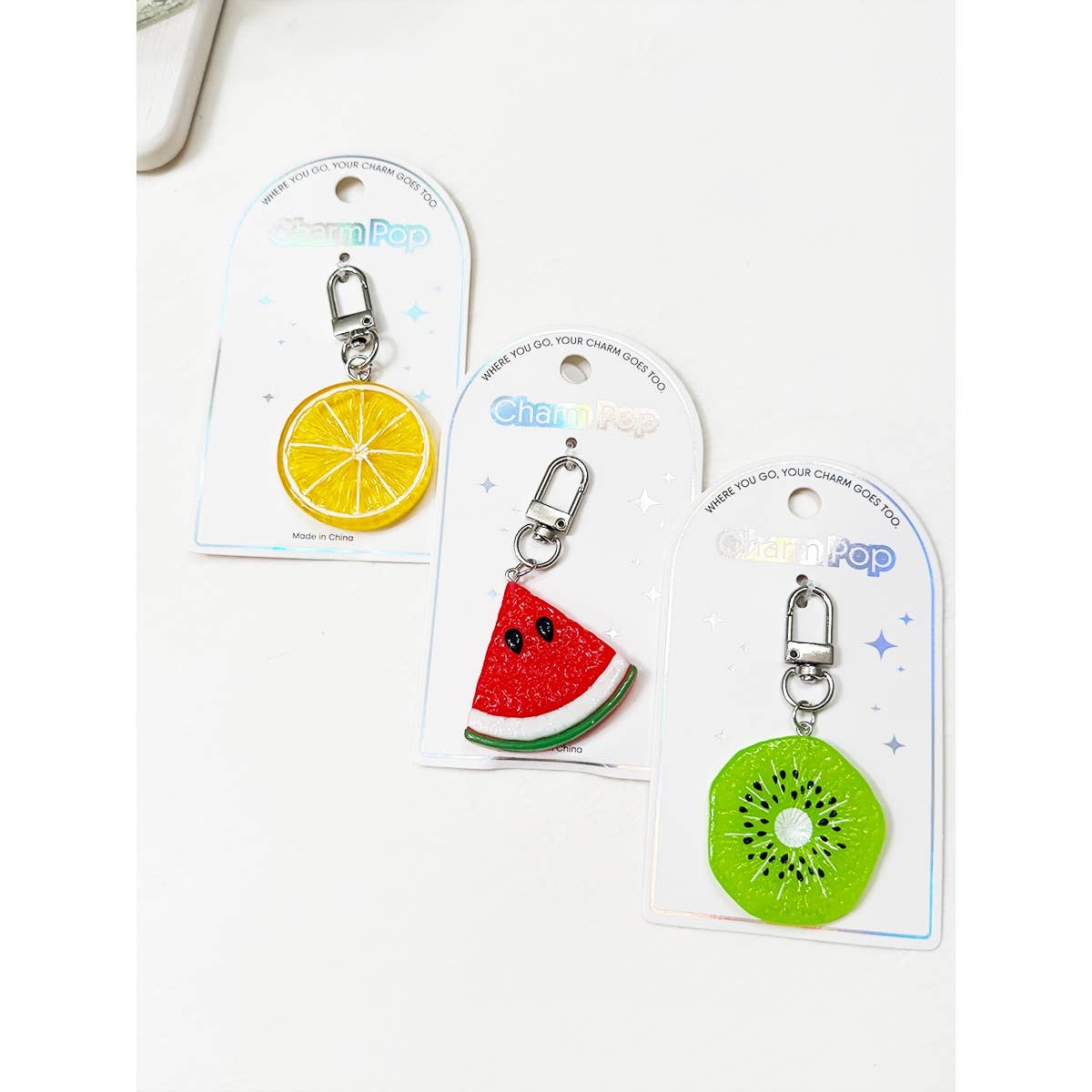 Fruit Key Charms