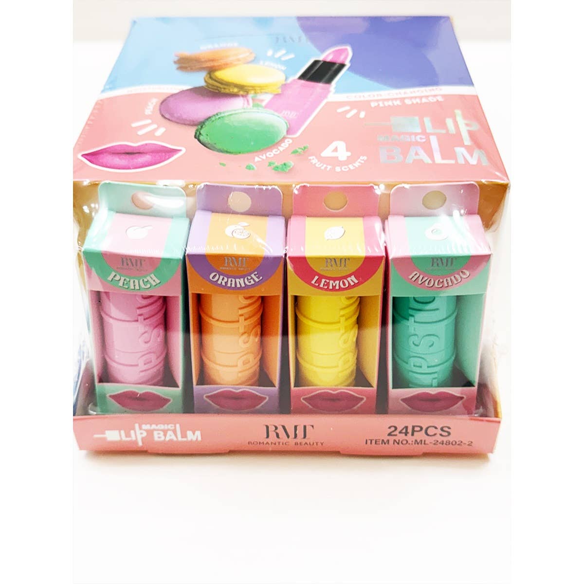 Macaron Color Changing Magic Lip Balm