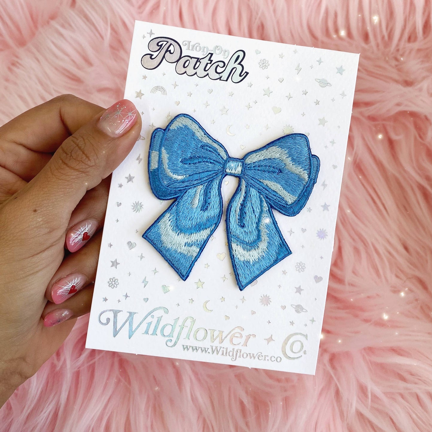 Fluffy Bow Patch