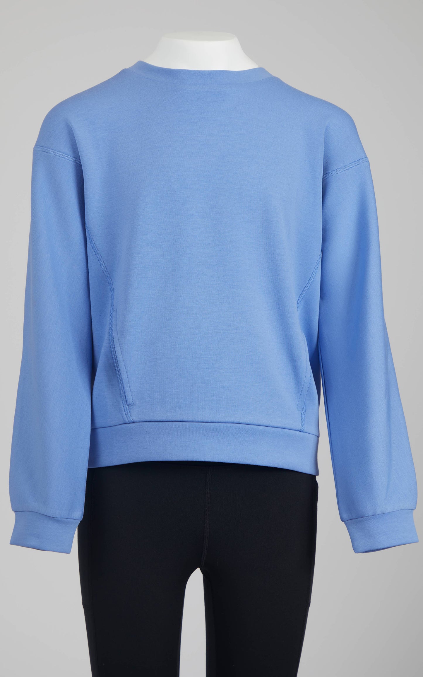 Girls Soft Scuba Zuri Crew Neck Sweatshirt