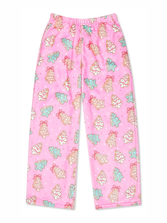 Holiday Cakes Plush Pants