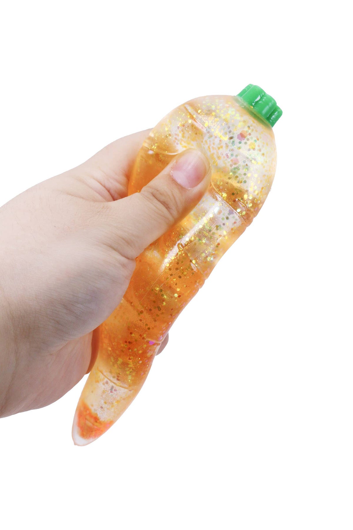 Glitter Carrot Maltose Squishy