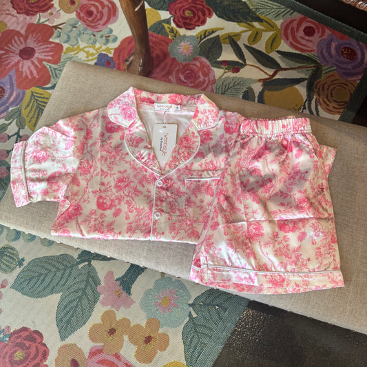 Floral S/S Pajama Set