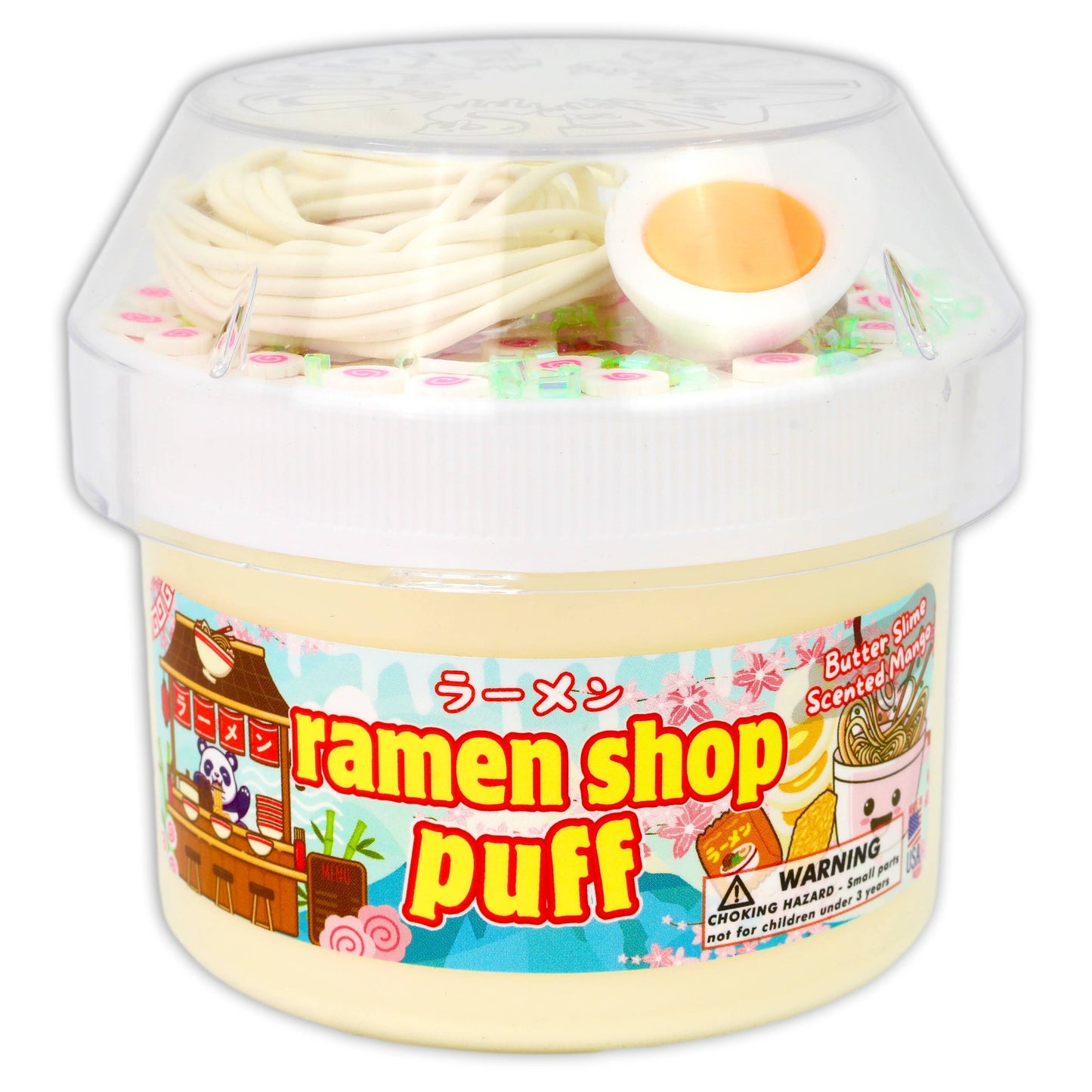 Ramen Shop Puff Butter Slime