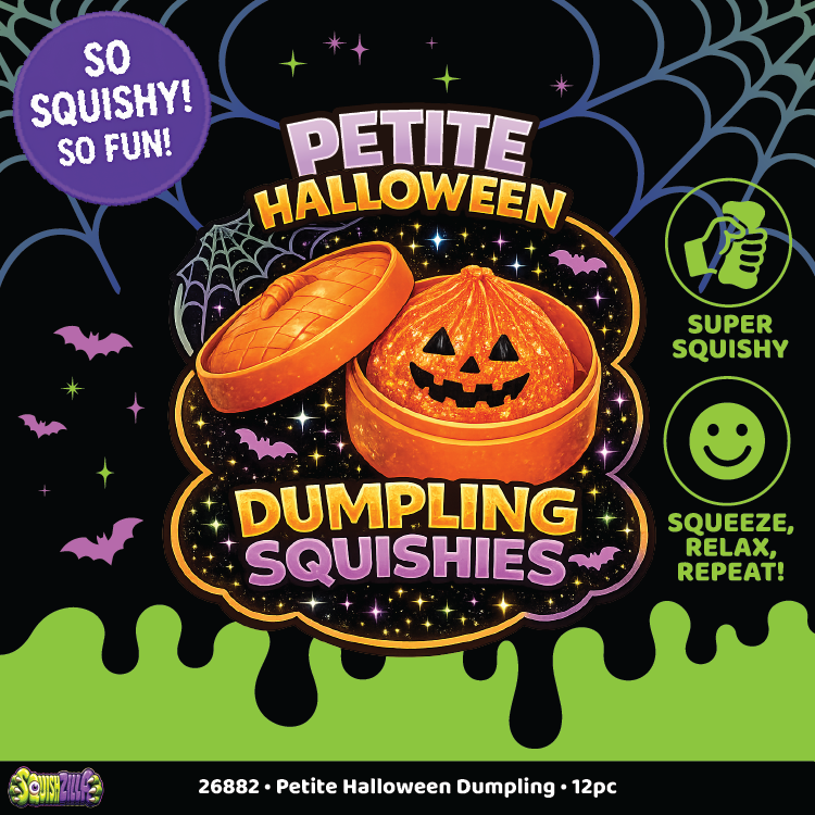 Halloween Mini Squishy Dumplings