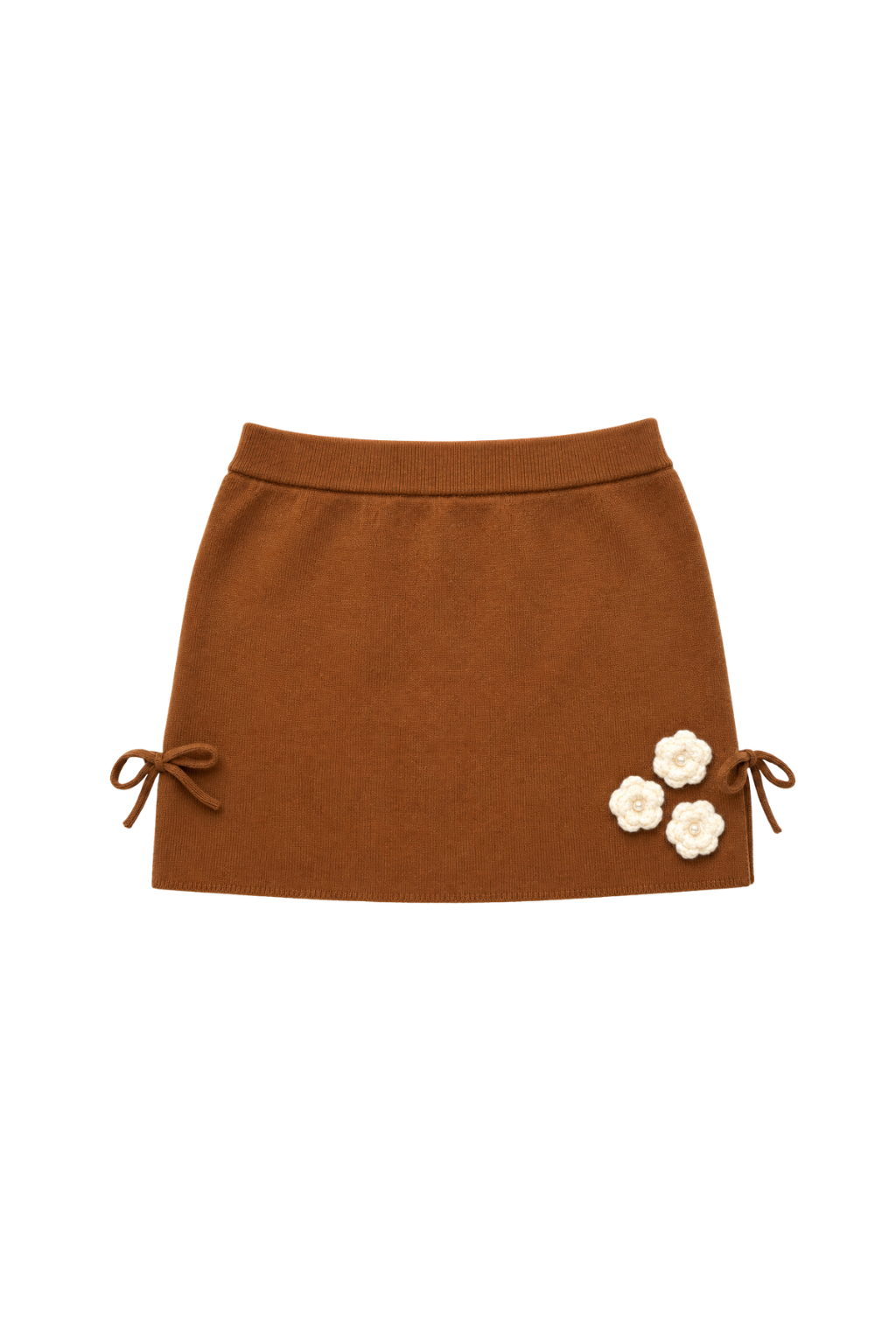 Brown Sweater Skort
