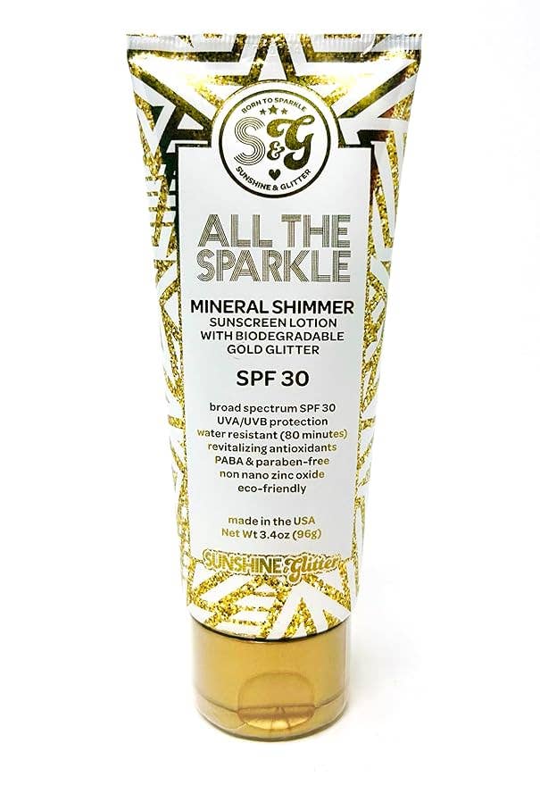 All the Sparkle Mineral Shimmer Sunscreen SPF 30