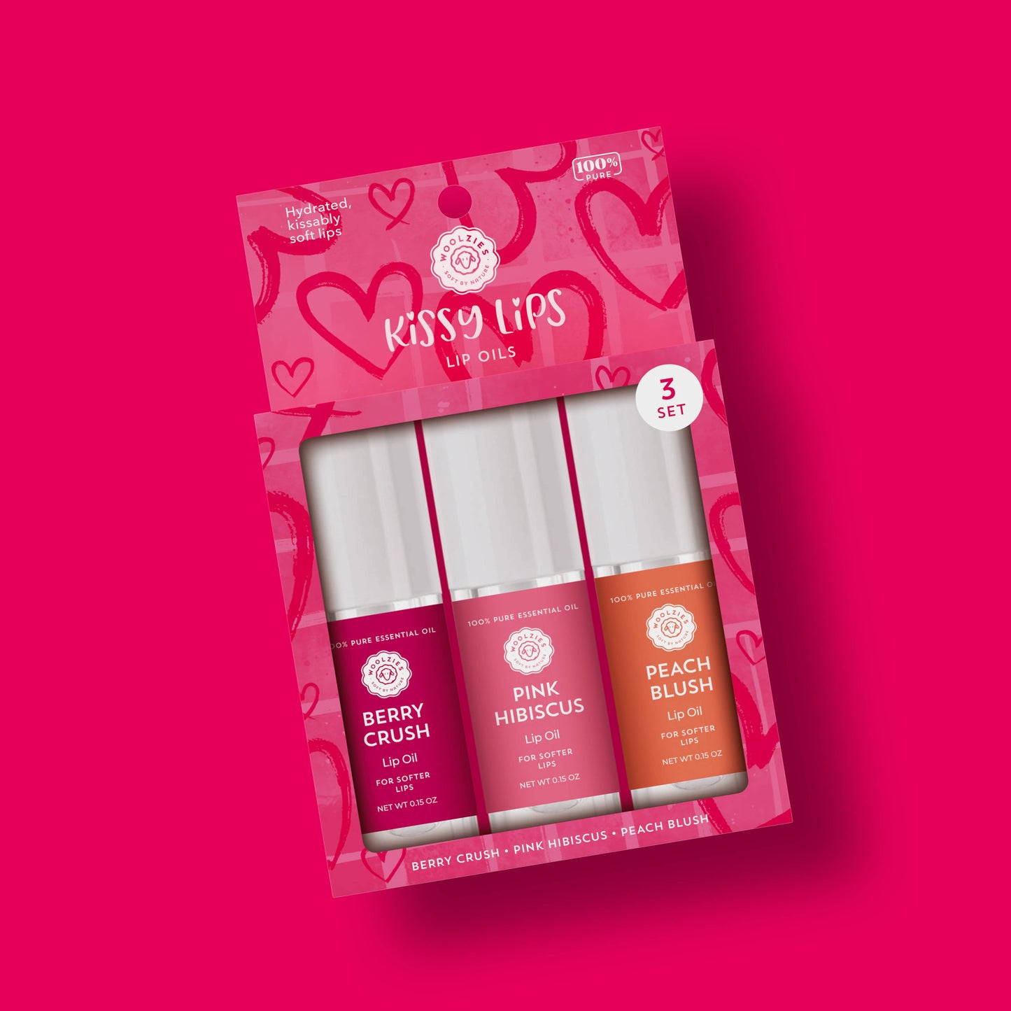 Kissy Lips Lip Oil Set Of 3