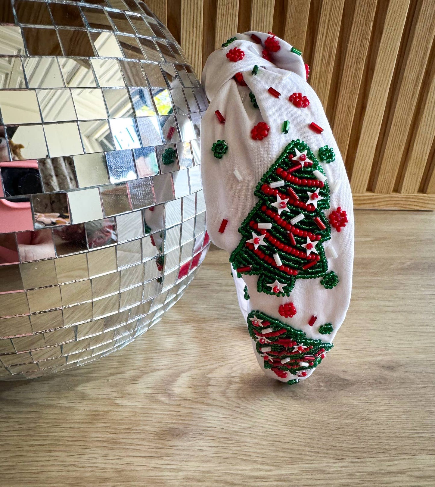 Peppermint Twist Christmas Headband