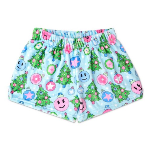 Groovy Holiday Plush Shorts