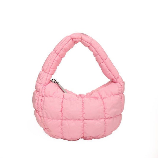 Sm Puff pleated bubble bag