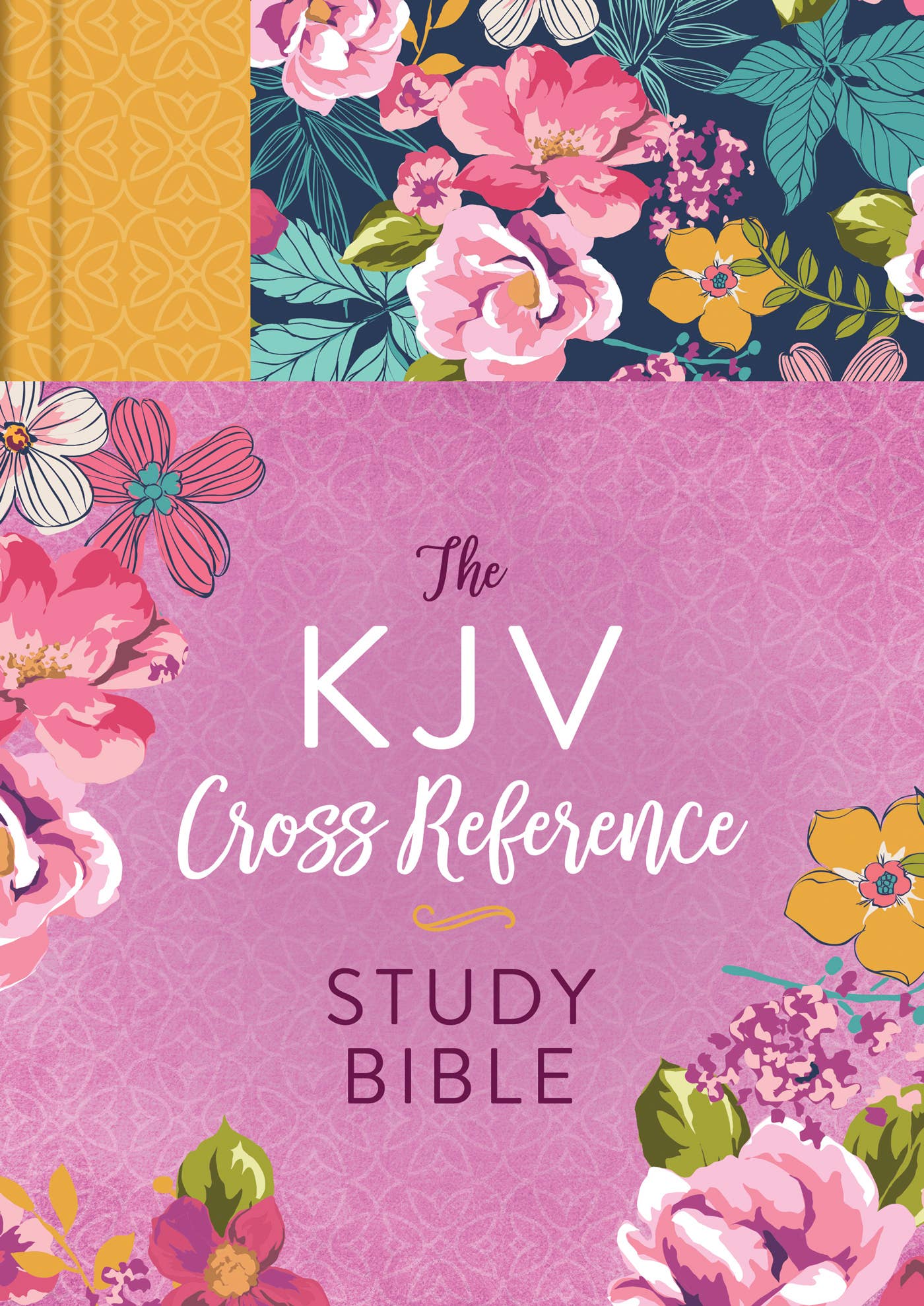 KJV Cross Reference Study Bible (Marmalade Blossoms)