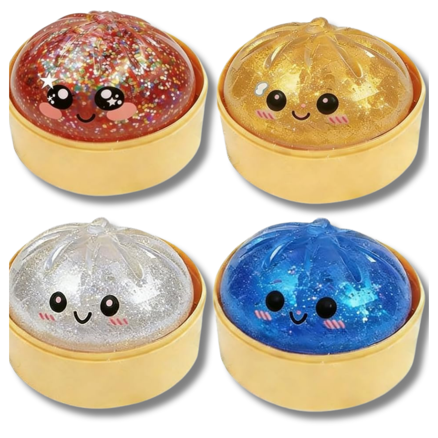 Glitter Dumpling Squishy