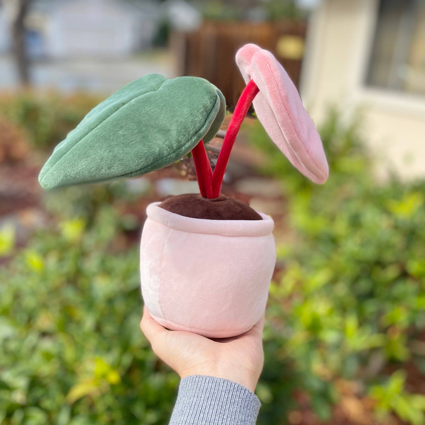 Pink Princess Philodendron Plushie