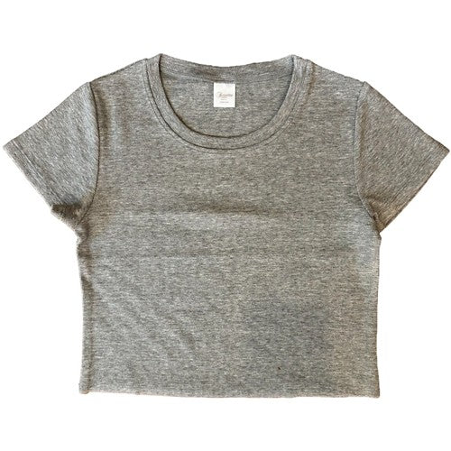 Ribbed Boxy Tee