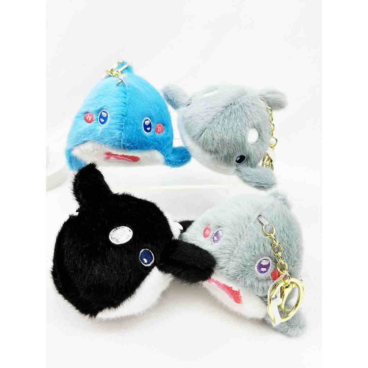 Adorable Sea Creatures Plushie Keychains