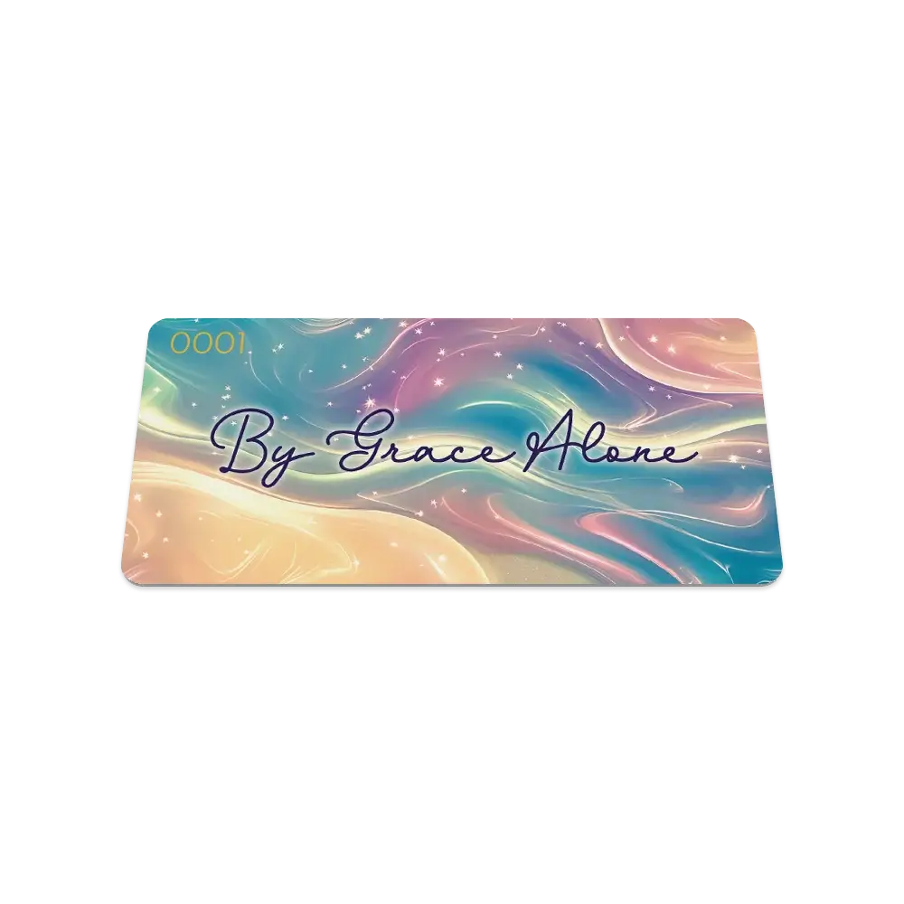 By Grace Alone Christian Bible Elastic Bracelet