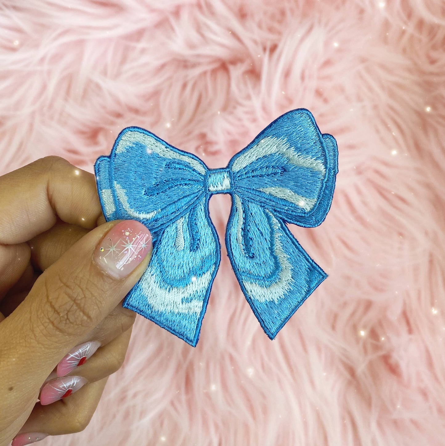 Fluffy Bow Patch