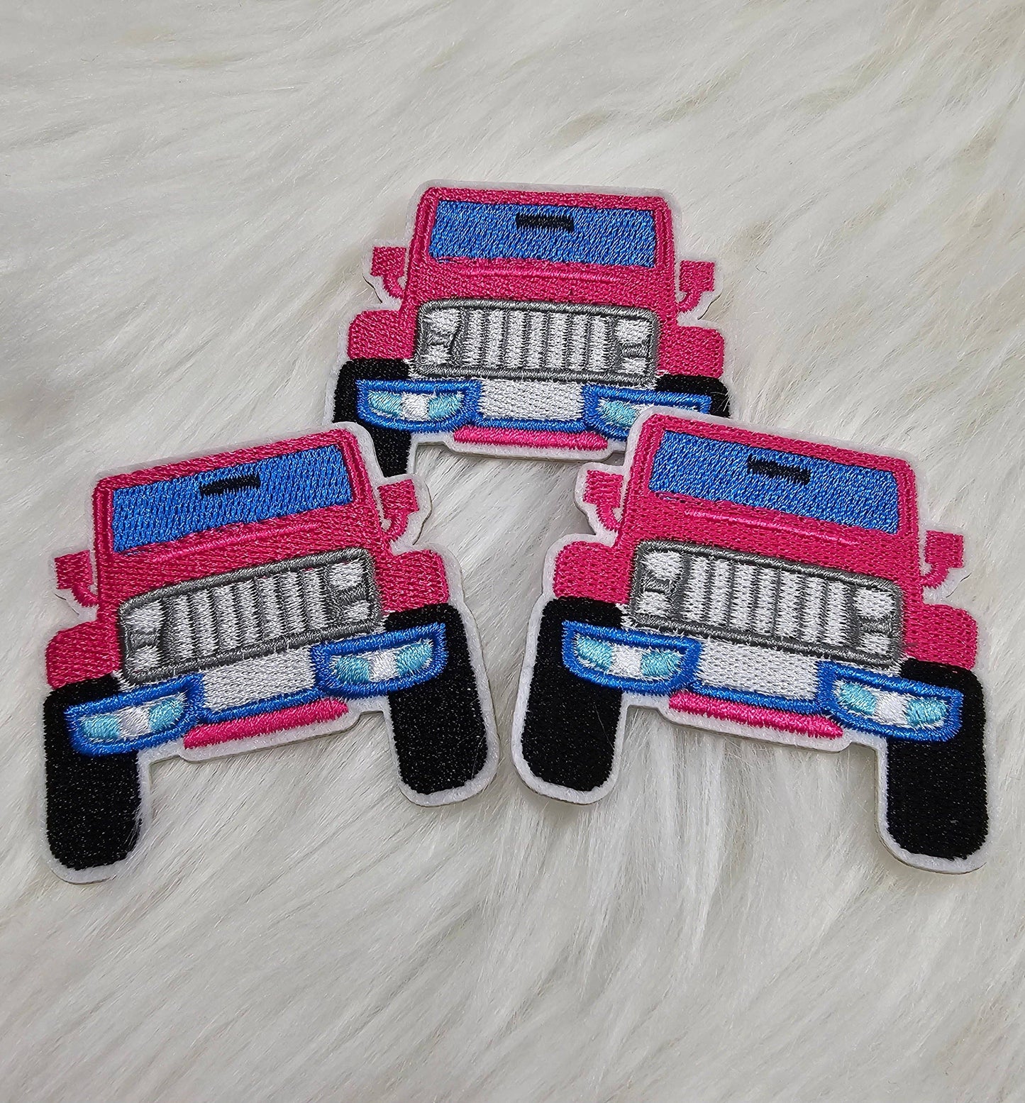 Pink Jeep Patch