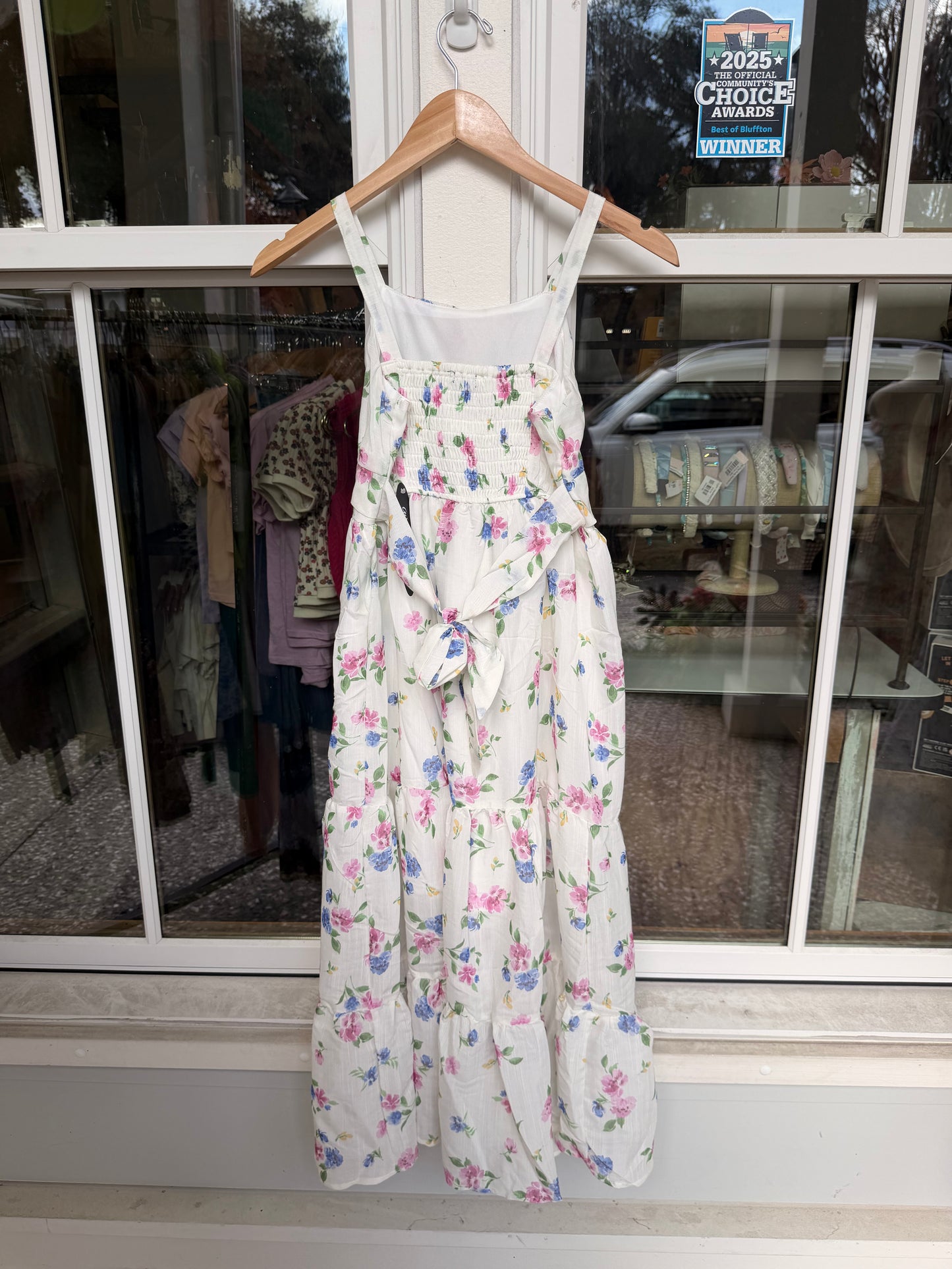 Floral Bouquet Maxi Dress
