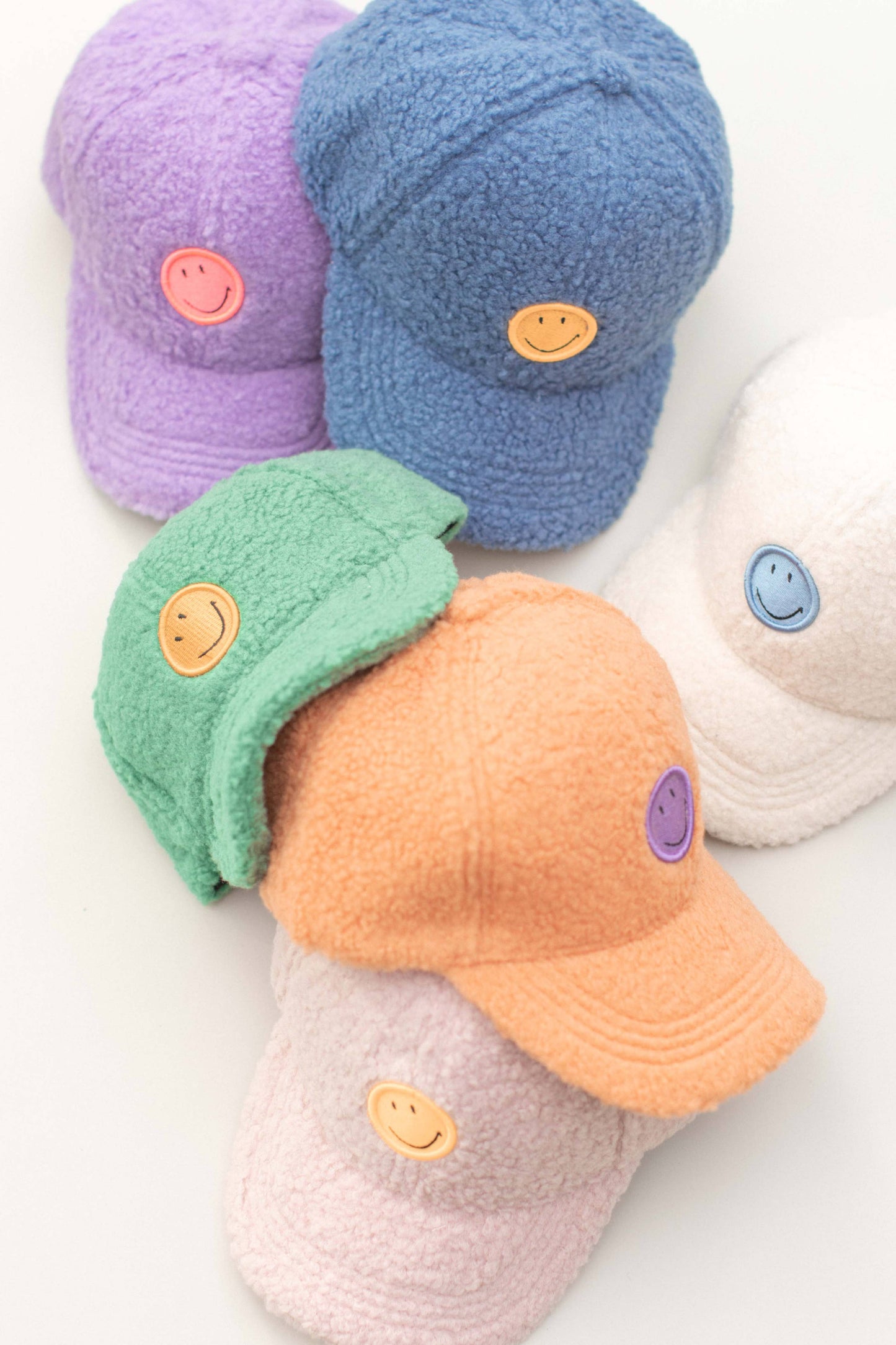 Smiley Boucle Kids Baseball Hat