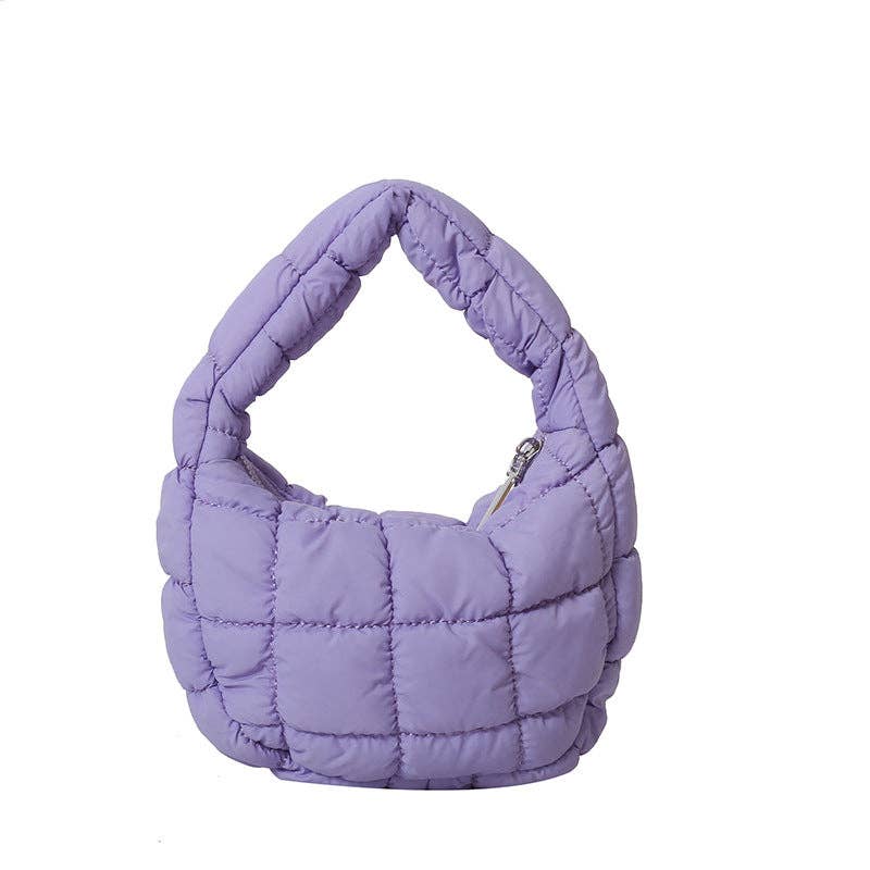Solid Color Cloud Bag