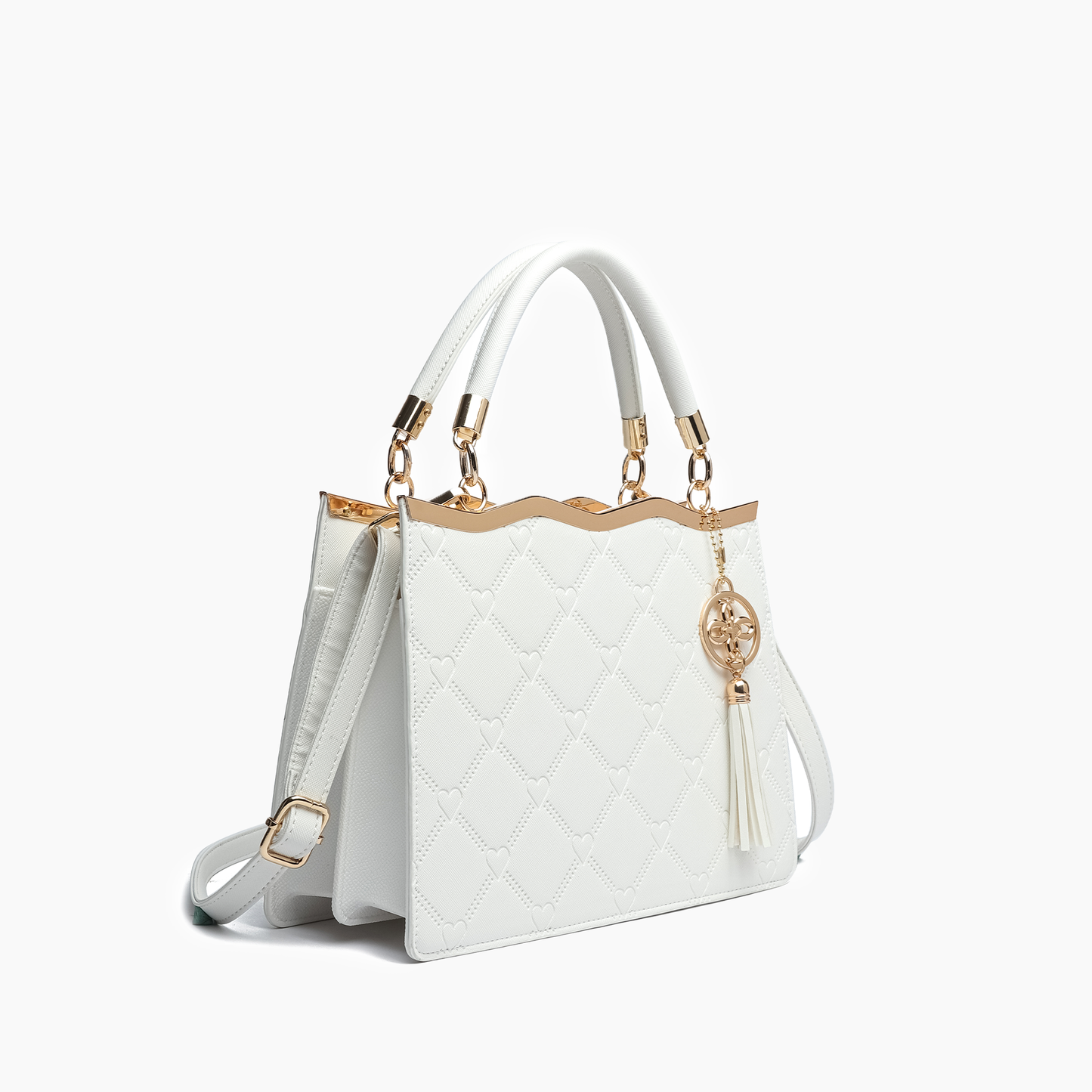 Magnolia Holiday Mini Tote Top Handle Handbag for Parties