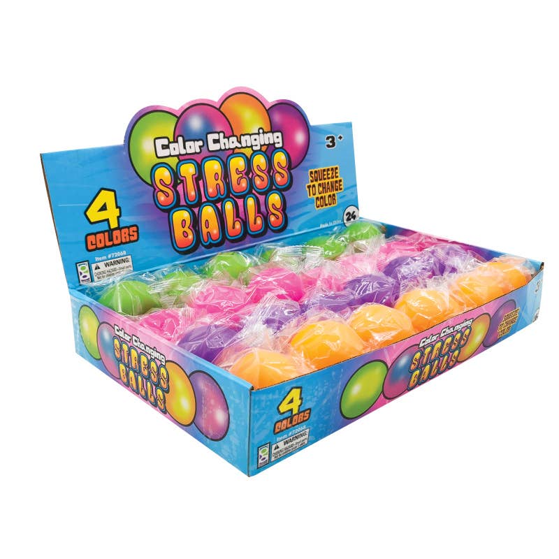 COLOR CHANGING STRESS BALL
