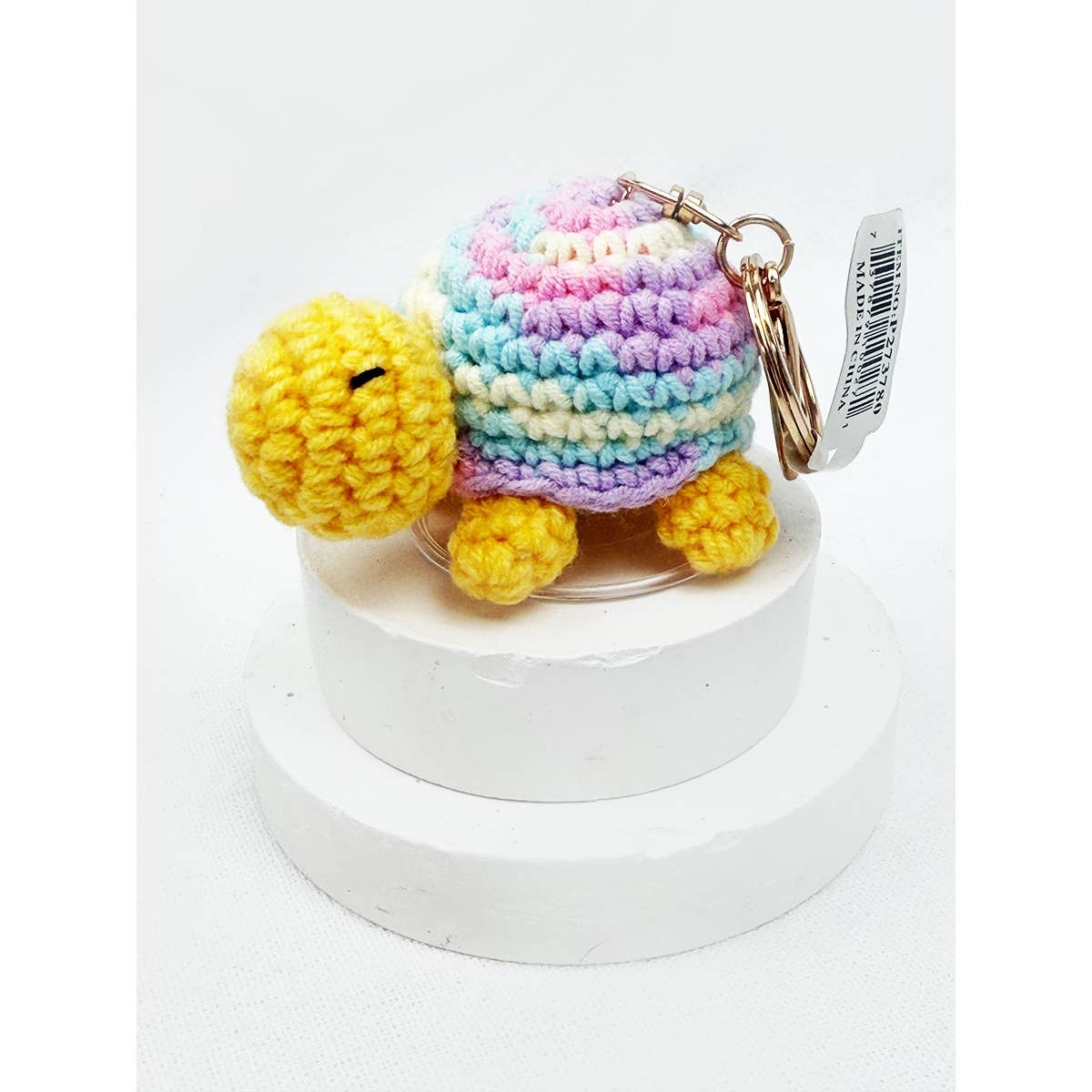 Crochet Sea Turtle Keychain